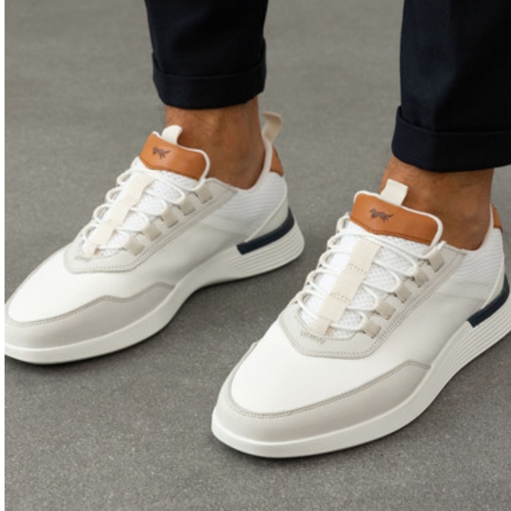 Wolf and Shepherd Men's Crossover Victory Trainer WNSHTR2-40 White-White Sz 11